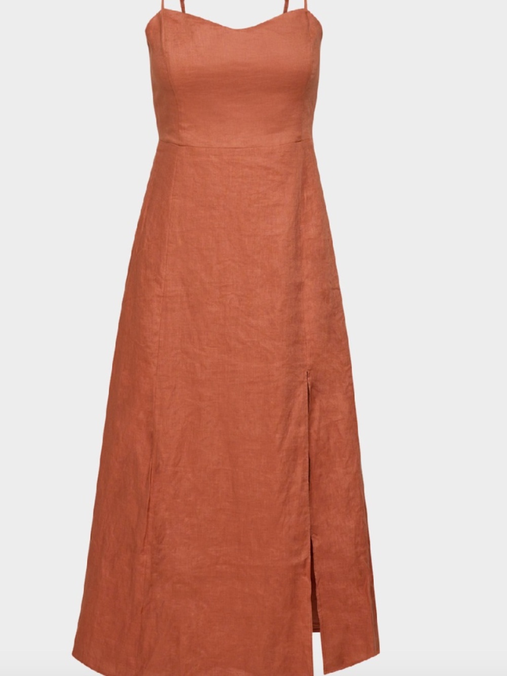 Wilfred Barrafina Aritzia Dress  Midi Size 6 linen Sleeveless